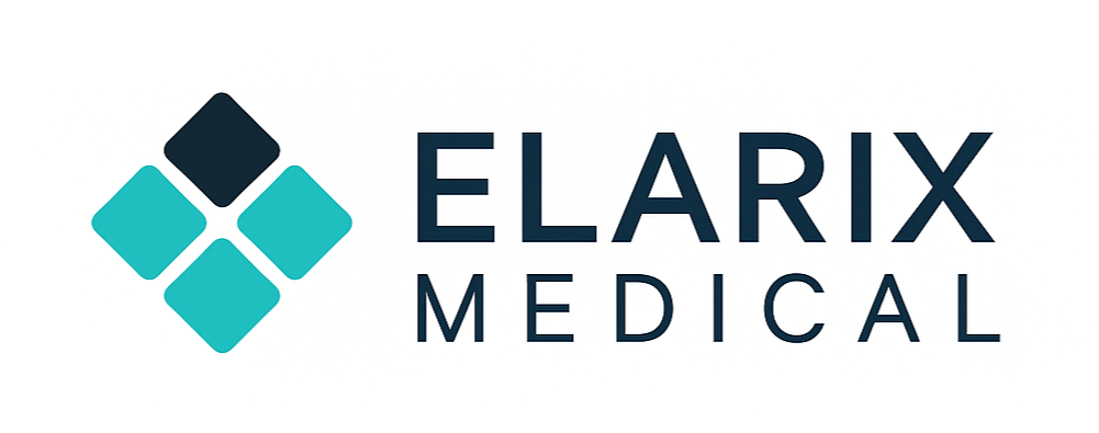Elarix Medical logo – provider of CPAP therapy and defibrillation equipment