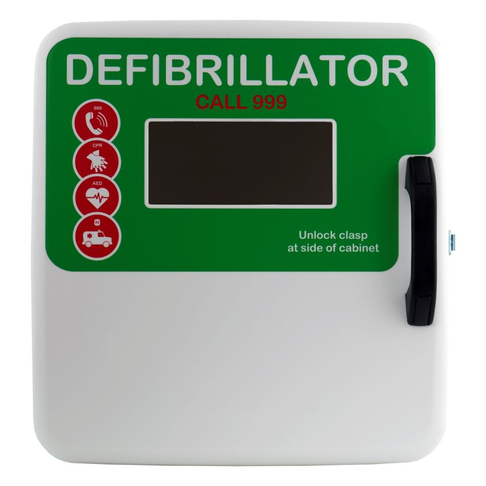 Elarix 5000 Indoor Defibrillator Cabinet - White