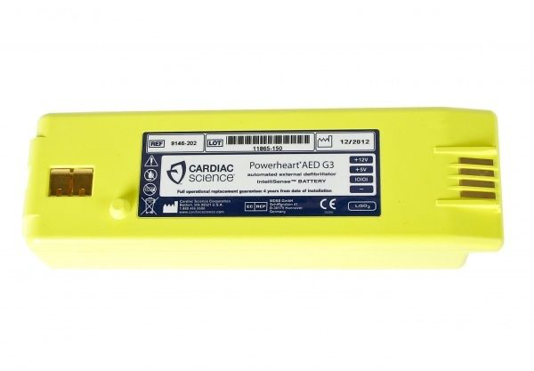 Cardiac Science Powerheart G3 Defibrillator Battery